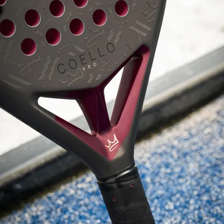 Ракетка для падела HEAD Coello Pro 2026, 225036, для профессионалов, карбон, коричнево-бордовый за 33&nbsp;619.20 ₽ купить в Хабаровске