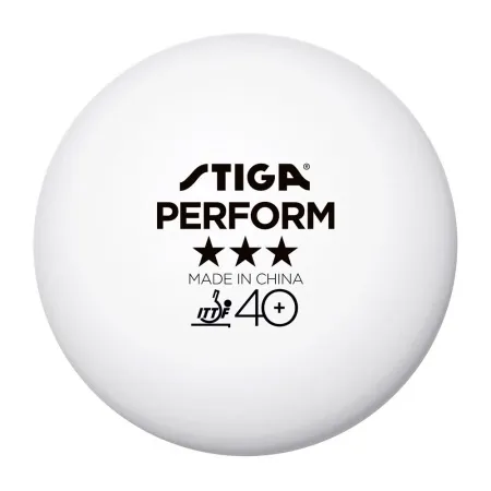 Мяч для наст. тенниса Stiga Perform 3***, 40+, 1113-2110-06, пластик, ITTF Appr., уп.6 шт, бел за 2&nbsp;121.60 ₽ купить в Хабаровске