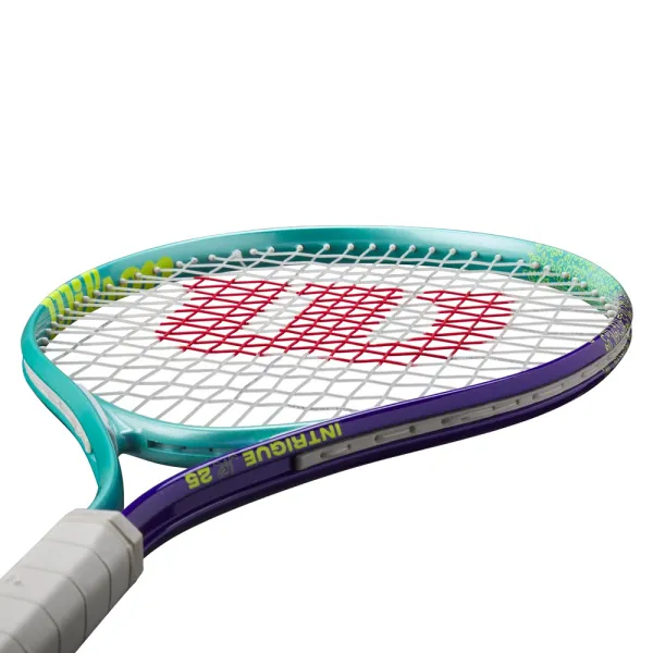 Ракетка б/т дет. Wilson Intrigue Jr 25, WR180310U, для детей 9-10лет, алюминий,со струн., бирюз-фиол за 5&nbsp;271.70 ₽ в Хабаровске