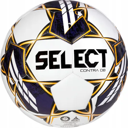 Мяч футб. SELECT Contra DB v23, 0855160600, р.5, FIFA Basic, 32 пан, ПУ, гибр.сш, бело-чер-желтый за 4&nbsp;175.20 ₽ купить в Хабаровске
