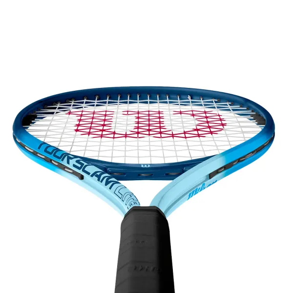 Ракетка б/т Wilson Tour Slam Lite Gr3, WR199010U3,для любит, алюминий, со струнами, сине-голубая за 6&nbsp;358 ₽ в Хабаровске
