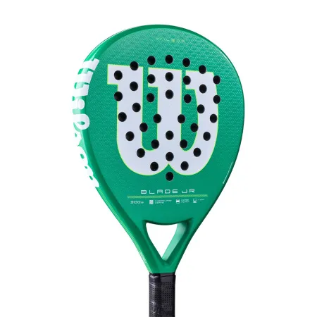 Ракетка для падела WILSON Blade Jr  V4 Padel, WR213811U0, для начин-х, стекловолокно, зеленый за 14&nbsp;934.50 ₽ купить в Хабаровске