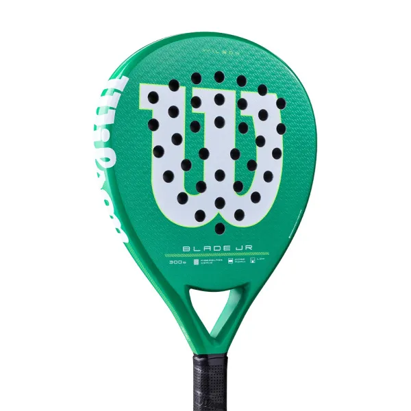 Ракетка для падела WILSON Blade Jr  V4 Padel, WR213811U0, для начин-х, стекловолокно, зеленый за 14&nbsp;934.50 ₽ в Хабаровске