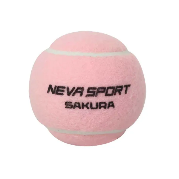 Мяч для падела NS Sakura, UAA2, уп.3 шт, сукно, нат.резина, розовый за 824.50 ₽ в Хабаровске