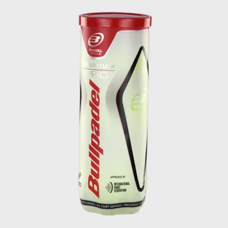 Мяч для падела BULLPADEL Premium PRO, 471959, уп.3 шт, FIP Approved, войлок, нат.резина,желтый за 1&nbsp;094.80 ₽ купить в Хабаровске