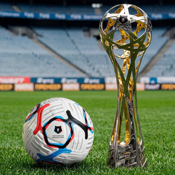 Мяч футб. KELME Russian Premier League, 7601QU5216-100, р.5, FIFA Pro, 10п, ПУ, термосш, бел-син-кр за 10&nbsp;672.60 ₽ в Хабаровске
