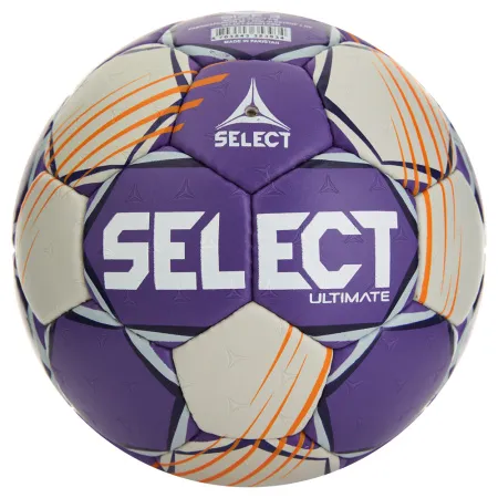 Мяч ганд. SELECT Ultimate Official EHF V24, 1612858999, Senior(р.3), EHF Appr, ПУ, руч.сш, фиол-сер за 15&nbsp;504 ₽ купить в Хабаровске