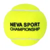 Мяч теннисный NS Championship 3B, 124001, уп.3шт, сукно, нат.резина, желтый за 646 ₽ купить в Хабаровске