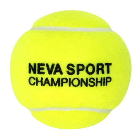 Мяч теннисный NS Championship 3B, 124001, уп.3шт, сукно, нат.резина, желтый за 646 ₽ купить в Хабаровске