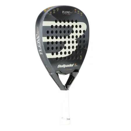 Ракетка для падела BULLPADEL Flow Legend, 494405, для профессионалов, стекловолокно,черно-белый за 31&nbsp;307.20 ₽ купить в Хабаровске