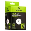 Мяч для наст. тенниса Stiga Cup ABS, 1110-2510-12, диам.40+мм, пластик, упак. 12 шт, белый за 1&nbsp;774.80 ₽ купить в Хабаровске