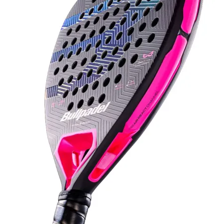 Ракетка для падела BULLPADEL Wonder 27, 497250, для продв.игроков, стекловолокно, карбон, черно-роз за 42&nbsp;969.20 ₽ купить в Хабаровске