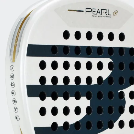 Ракетка для падела BULLPADEL Pearl 26, 493804, для профессионалов, карбон, бело-серый за 35&nbsp;929.50 ₽ купить в Хабаровске