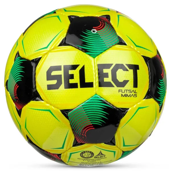 Мяч футзал. SELECT Futsal Mimas V26, 1053471007, р.4,FIFA Basic, 32п, ПУ, руч.сш, желто-зелено-черн. за 6&nbsp;113.20 ₽ в Хабаровске