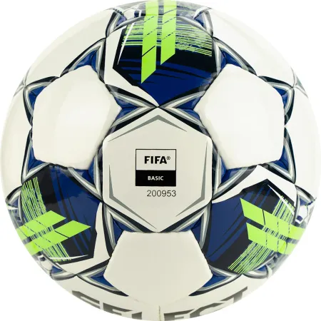 Мяч футзал. SELECT Futsal Master Shiny V22, 1043460004, р.4, Basic,32п, гл.ПУ, руч.сш,бел-син-зел за 7&nbsp;539.50 ₽ купить в Хабаровске