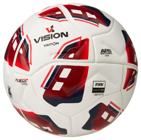 Мяч футб. VISION TRITON, FV425075, р.5,FIFA Quality Pro,MF, 16 пан, термосш.,бел-красный за 8&nbsp;007 ₽ купить в Хабаровске