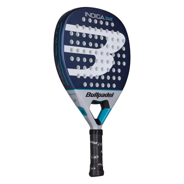 Ракетка для падела BULLPADEL Indiga Power 26, 494416, для начинающих, стекловолокно, темносине-серый за 14&nbsp;672.70 ₽ в Хабаровске
