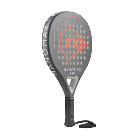 Ракетка для падела Dunlop Nanomax Pro, 10370739, для профессионалов, карбон,серо-оранжевый за 17&nbsp;248.20 ₽ купить в Хабаровске