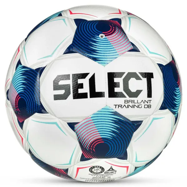 Мяч футб. SELECT Brillant Training DB V25, 0864171002, р.4, 32п, ТПУ, гибр.сш, бело-синий за 4&nbsp;936.80 ₽ в Хабаровске