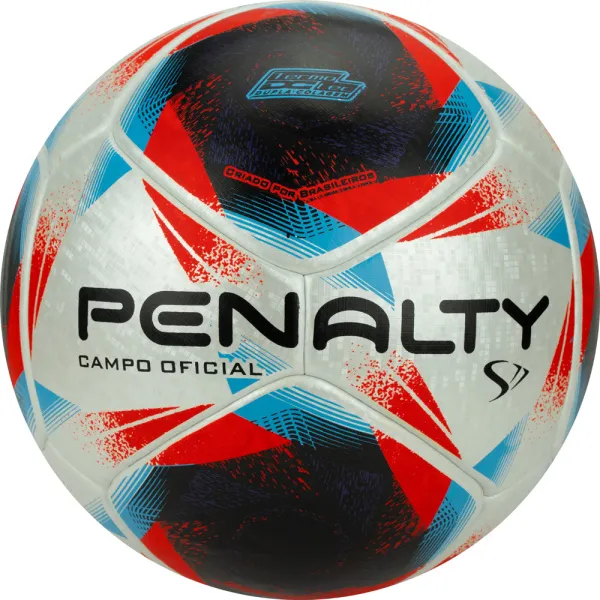 СЦ*Мяч футб. PENALTY BOLA CAMPO S11 R1 XXIII, 5416341610-U,р.5, PU, термосшивка, серебр-красно-синий за 4&nbsp;250 ₽ в Хабаровске