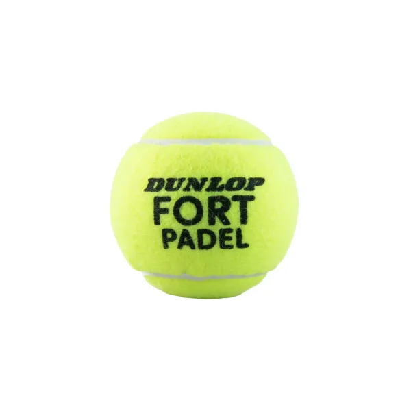 Мяч для падела Dunlop Fort Padel, 601555, уп.3 шт, FIP, сукно, нат.резина,желтый за 1&nbsp;135.60 ₽ в Хабаровске