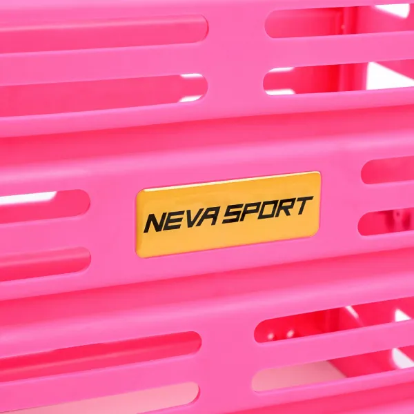 Корзина для теннисных мячей NEVA SPORT, UEA1_P, на 75 мячей, пластик, розовый за 5&nbsp;778.30 ₽ в Хабаровске