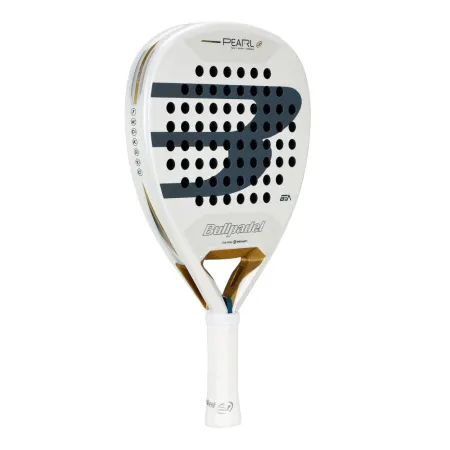 Ракетка для падела BULLPADEL Pearl 26, 493804, для профессионалов, карбон, бело-серый за 35&nbsp;929.50 ₽ купить в Хабаровске