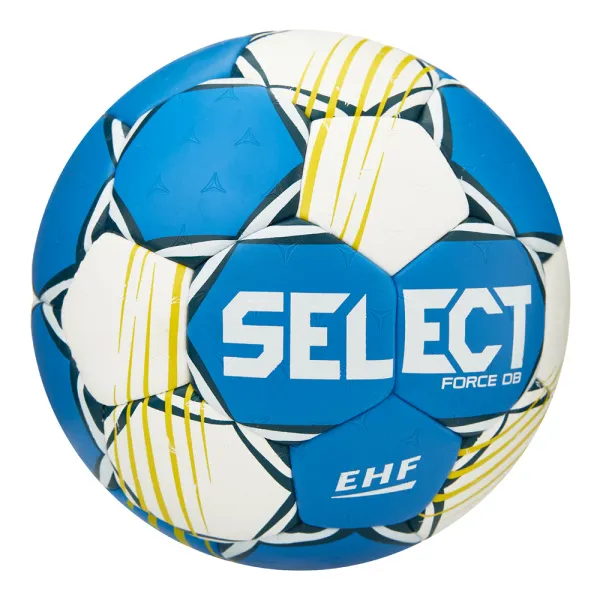 Мяч ганд. SELECT HB FORCE DB V25, 1622858205, Senior (р.3), EHF Appr,ПУ, гибр.сш., сине-белый за 8&nbsp;438.80 ₽ в Хабаровске