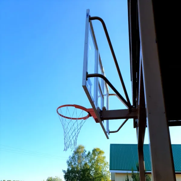 Щит баскетбольный тренировочный (монолитный поликарбонат) 900х1200 мм ZAVODSPORTA за 30&nbsp;800 ₽ в Хабаровске