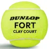 Мяч теннисный Dunlop Fort Clay Court 4B, 601613, уп.4 шт,одобр.ITF и FFT,сукно,нат.резина,желтый за 1&nbsp;812.20 ₽ купить в Хабаровске