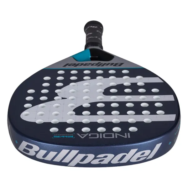 Ракетка для падела BULLPADEL Indiga Power 26, 494416, для начинающих, стекловолокно, темносине-серый за 14&nbsp;672.70 ₽ в Хабаровске