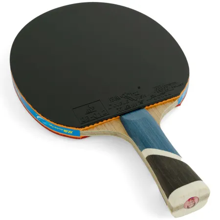 Ракетка для н/т DOUBLE FISH 5A+C, для продвин, ITTF Appr, накл. 2,1 мм, конич. ручка+ 2 мяча V40+мм за 2&nbsp;779.50 ₽ купить в Хабаровске