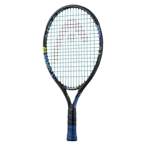 Ракетка б/т дет. HEAD Novak 23 Gr05, 235014, для 6-8 лет, алюминий, со струнами, черно-синий