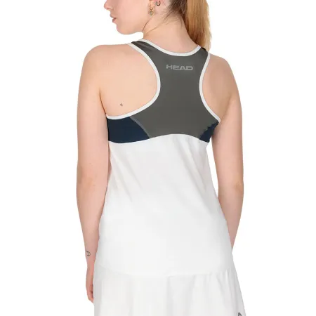 СЦ*Майка жен. HEAD Club 22 Tank Top W 814461-WHDB-L, р.L, 92% полиэстер, 8% эластан, белый за 3&nbsp;500.30 ₽ купить в Хабаровске