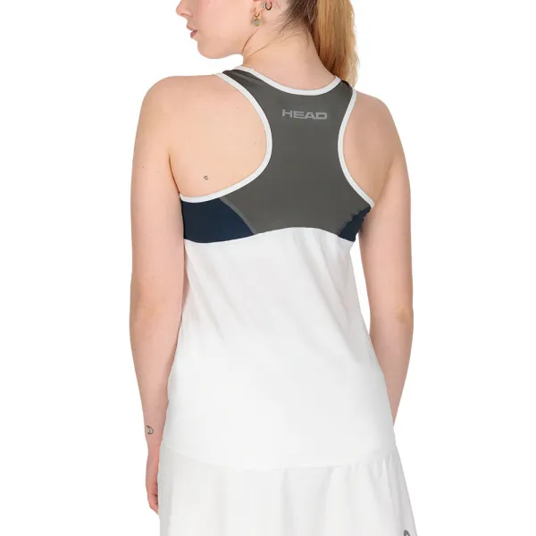 СЦ*Майка жен. HEAD Club 22 Tank Top W 814461-WHDB-L, р.L, 92% полиэстер, 8% эластан, белый за 3&nbsp;500.30 ₽ в Хабаровске
