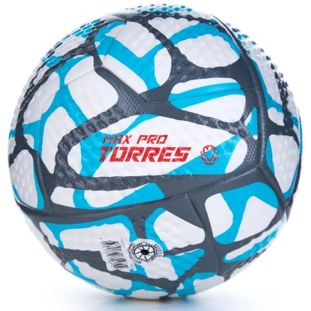 Мяч футб. TORRES MAX Pro, F323415, р.5, EПУ (микрофибра),4 сл, 12 п, термосшивка, бело-голубой за 5&nbsp;101.70 ₽ купить в Хабаровске