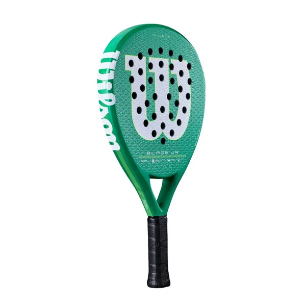 Ракетка для падела WILSON Blade Jr  V4 Padel, WR213811U0, для начин-х, стекловолокно, зеленый за 14&nbsp;934.50 ₽ в Хабаровске