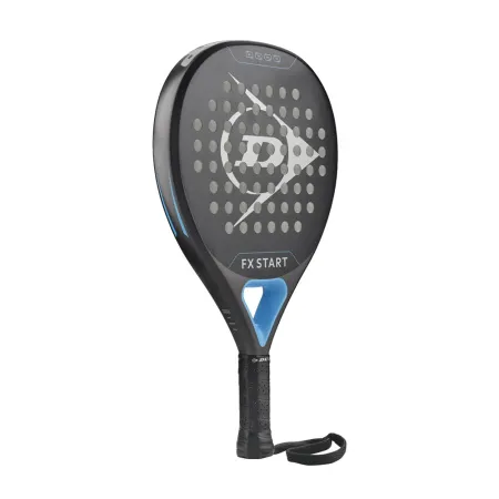 Ракетка для падела Dunlop FX Start, 10370737, для начинающих, гибрид, графит, черно-синий за 13&nbsp;175 ₽ купить в Хабаровске