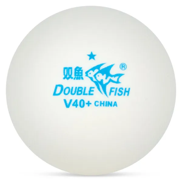 Мяч для наст. тенниса DOUBLE FISH 1* Ball, арт. V40+1, диам. V40+мм,плаcтик,упак.100 шт,белый за 4&nbsp;243.20 ₽ в Хабаровске