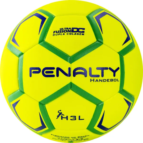 Мяч ганд. PENALTY HANDEBOL H3L ULTRA FUSION X, 5203632600-U, р.3, PU, термосшивка, жел за 3&nbsp;187.50 ₽ в Хабаровске