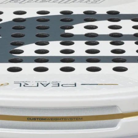 Ракетка для падела BULLPADEL Pearl 26, 493804, для профессионалов, карбон, бело-серый за 35&nbsp;929.50 ₽ купить в Хабаровске