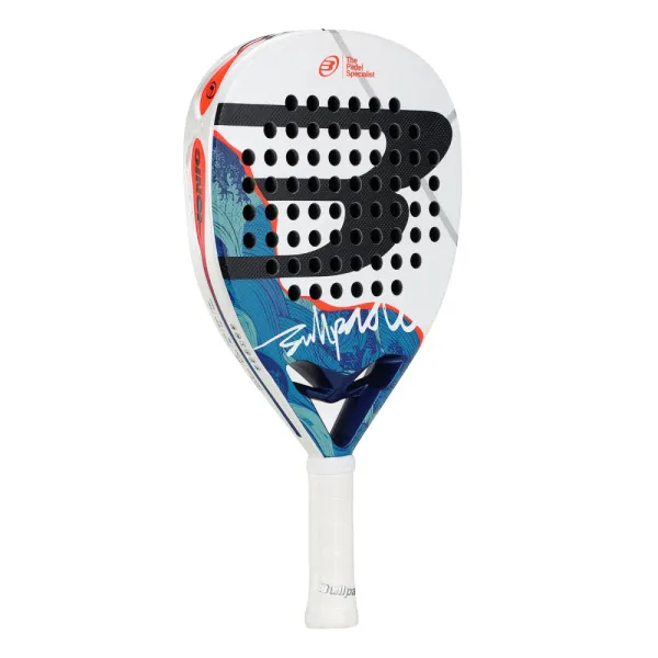 Ракетка для падела BULLPADEL Ionic Power 26, 494411, для продв. игроков, стекловолокно, сине-белый за 28&nbsp;944.20 ₽ в Хабаровске