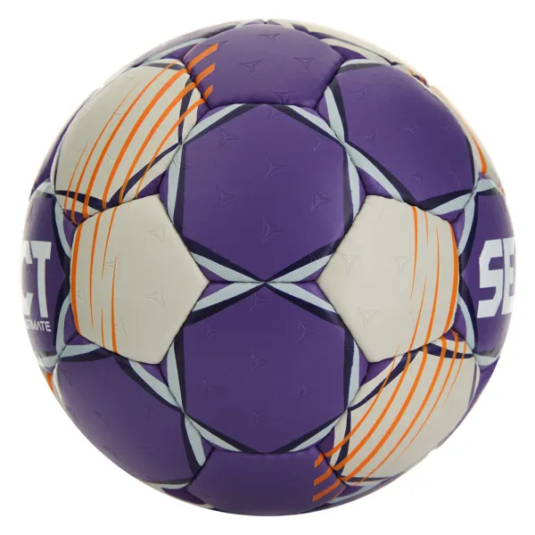 Мяч ганд. SELECT Ultimate Official EHF V24, 1612858999, Senior(р.3), EHF Appr, ПУ, руч.сш, фиол-сер за 15&nbsp;504 ₽ в Хабаровске