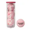 Мяч для падела NS Sakura, UAA2, уп.3 шт, сукно, нат.резина, розовый за 824.50 ₽ купить в Хабаровске