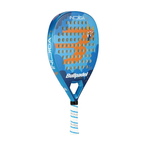Ракетка для падела BULLPADEL Indiga Jr Boy 26, 494422, для начинающих, стекловолокно,сине-оранжевый за 10&nbsp;480.50 ₽ в Хабаровске
