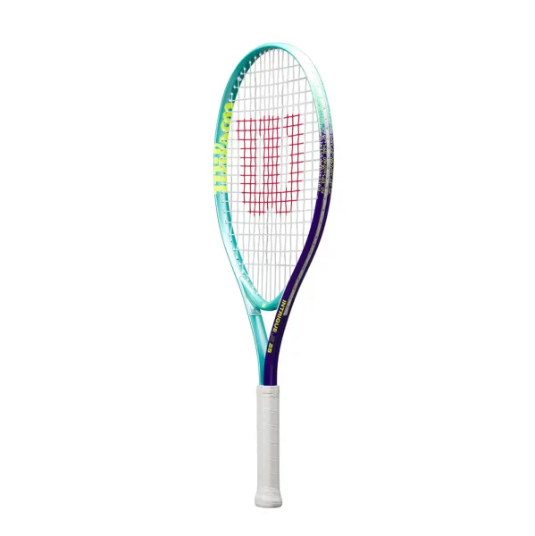 Ракетка б/т дет. Wilson Intrigue Jr 25, WR180310U, для детей 9-10лет, алюминий,со струн., бирюз-фиол за 5&nbsp;271.70 ₽ в Хабаровске