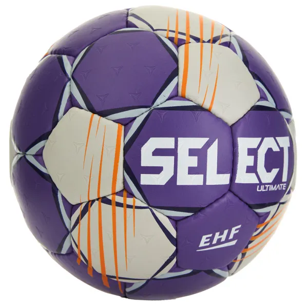 Мяч ганд. SELECT Ultimate Official EHF V24, 1612858999, Senior(р.3), EHF Appr, ПУ, руч.сш, фиол-сер за 15&nbsp;504 ₽ в Хабаровске