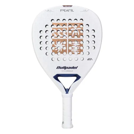 Ракетка для падела BULLPADEL Pearl 27, 497249, для проф-в, стекловолокно,карбон, бело-золотистый за 44&nbsp;319 ₽ купить в Хабаровске