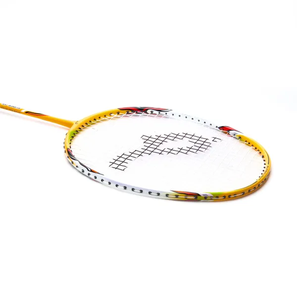 Ракетка для бадм. DOUBLE FISH JINQUE QT-1600, для продвинутых,карбон со струнами,литая,оранжевый за 2&nbsp;813.50 ₽ в Хабаровске
