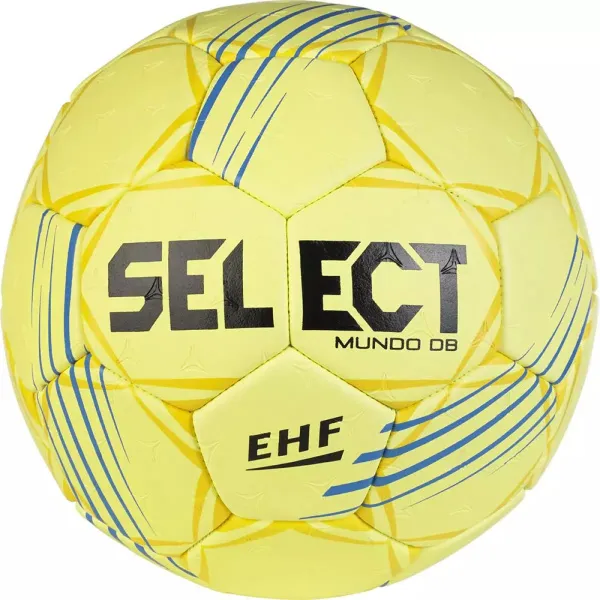 Мяч ганд. SELECT Mundo V24, 1660850552, Junior (р.1), EHF Appr., мат.ПУ, руч.сш, желтый